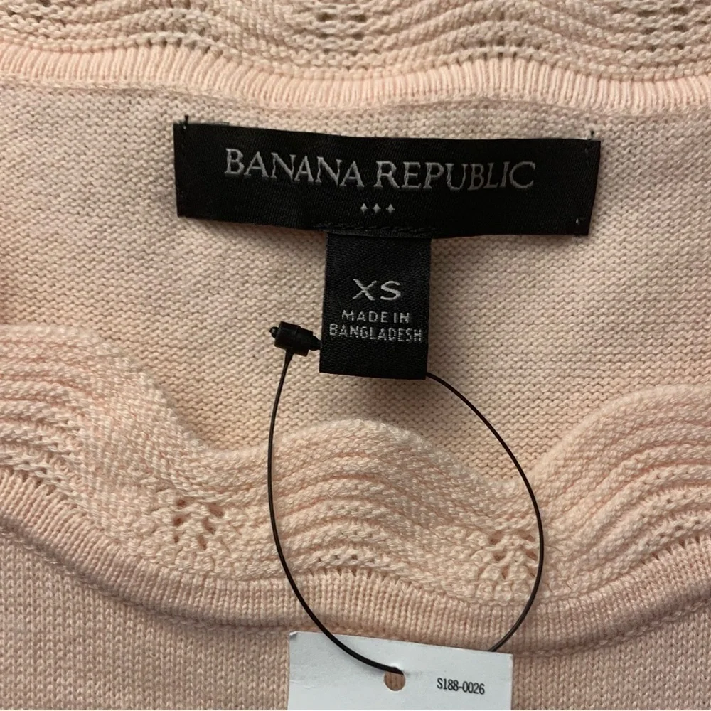 Banana Republic Peach Lightweight Knit Tank Top - Picture 7 of 9